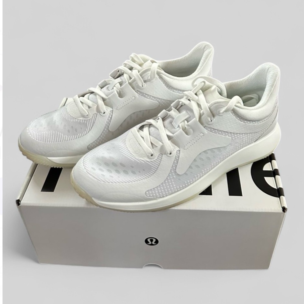 Lululemon-Women's Strong feel Training Shoe white size 7.5 NEW - Picture 7 of 12